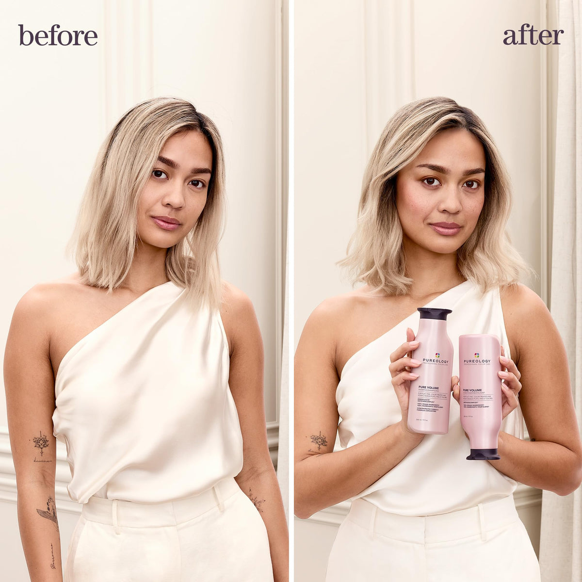 Pureology Pure Volume Conditioner eucalyptus leaf extract supports scalp vitality