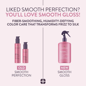 Mist on damp hair from Pureology Silkmorphose Spray for frizz control