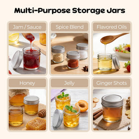 PureRoot honey jar mini ready for portable snacks or gifts.