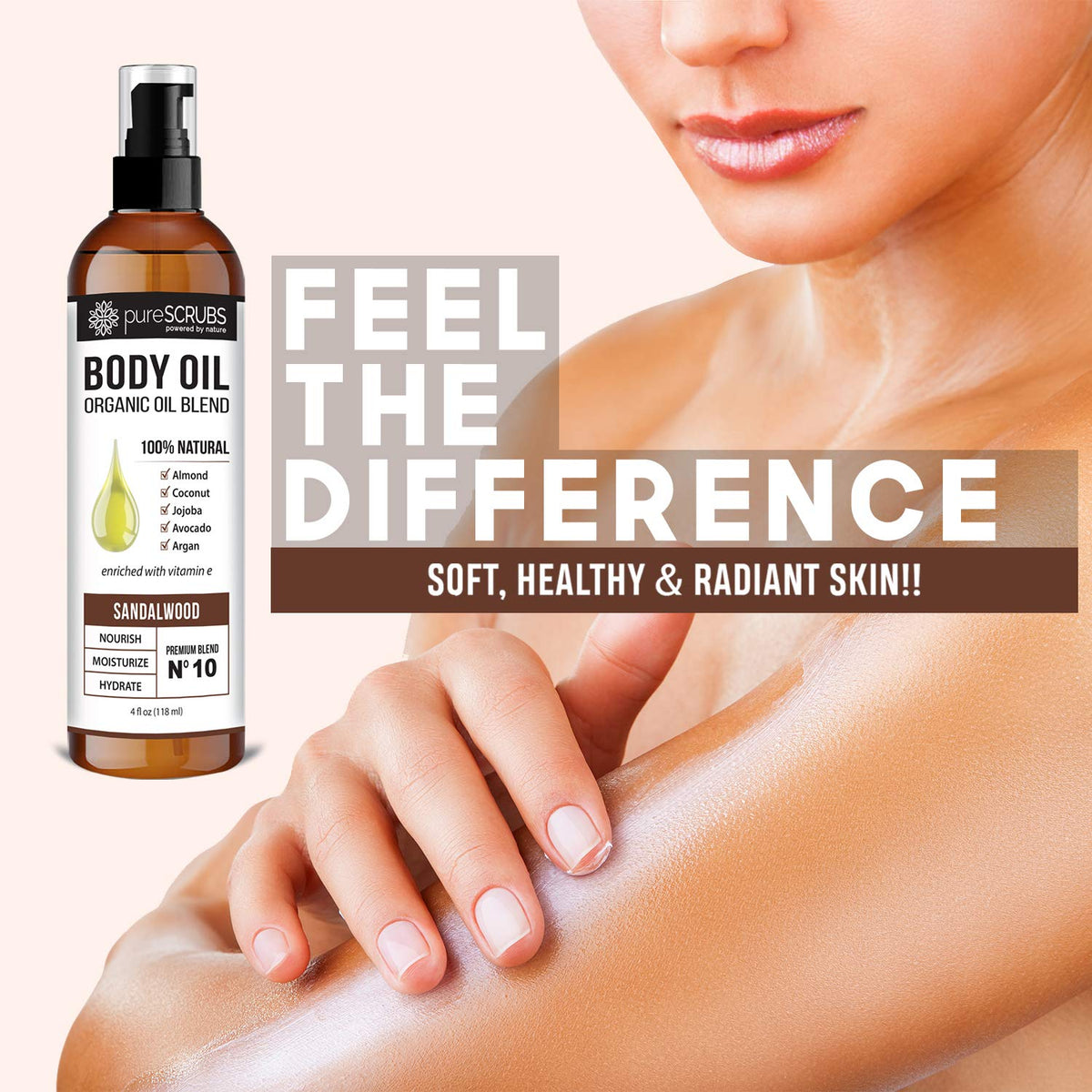 PureSCRUBS bath-time moisturizer adds hydration to warm baths.