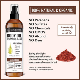 PureSCRUBS skin hydration with silky glide and fast absorption.