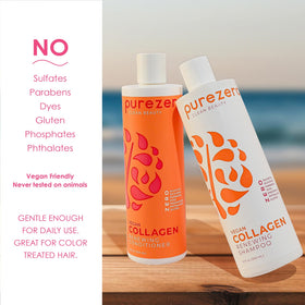 Purezero vegan cruelty-free badge visible on packaging.