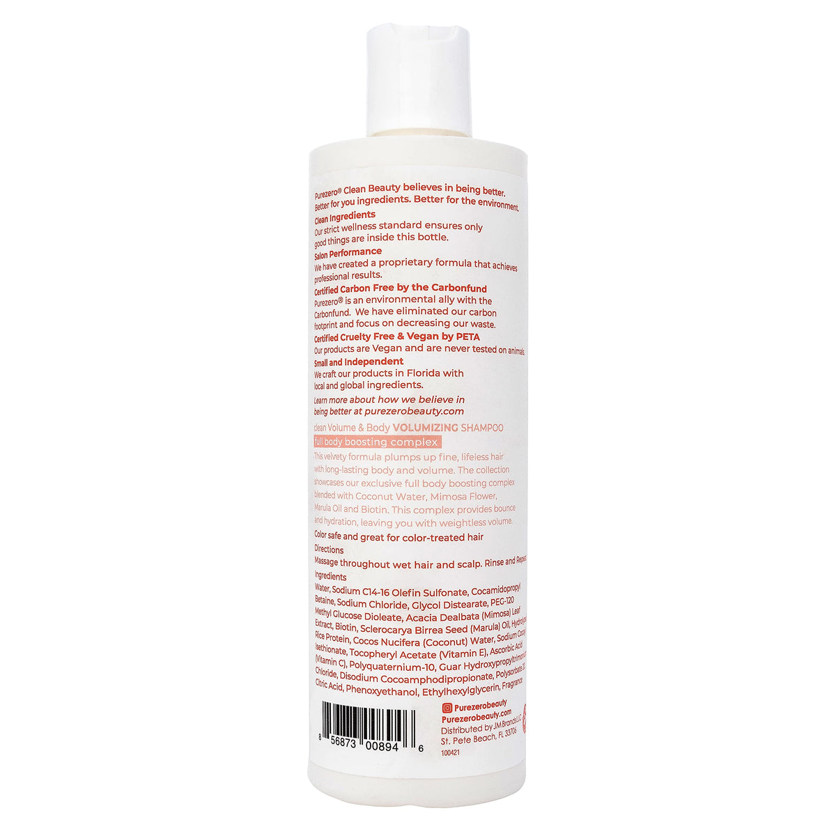 PureZero Volumizing Set packaging displayed for value and convenience