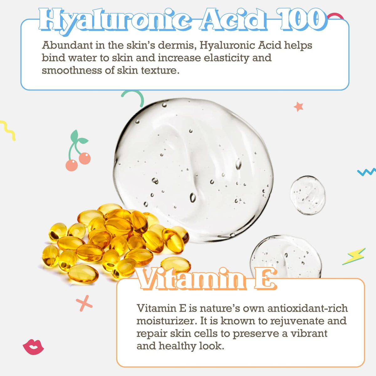 Purifect H20 serum application close-up showing smooth texture.