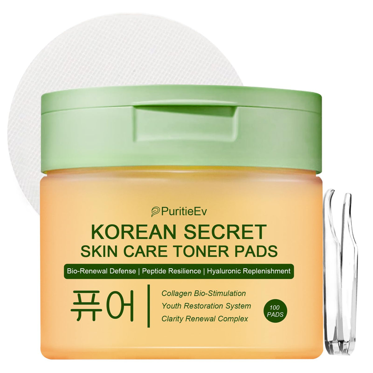 PuritieEv pad swiped on cheek shows potential for pore refinement