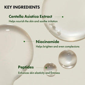 Purito Centella Unscented Serum packaging box; vegan and cruelty free branding.