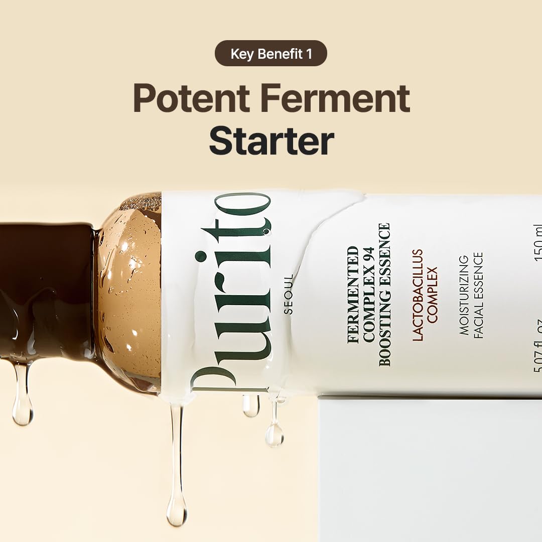 PURITO Fermented Complex 94 essence Adenosine focus smoothing skin texture