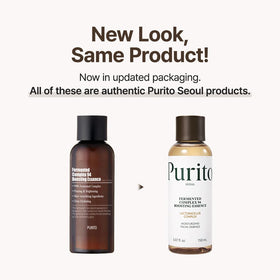 PURITO Fermented Complex 94 essence dropper closeup showing clear hydrating serum