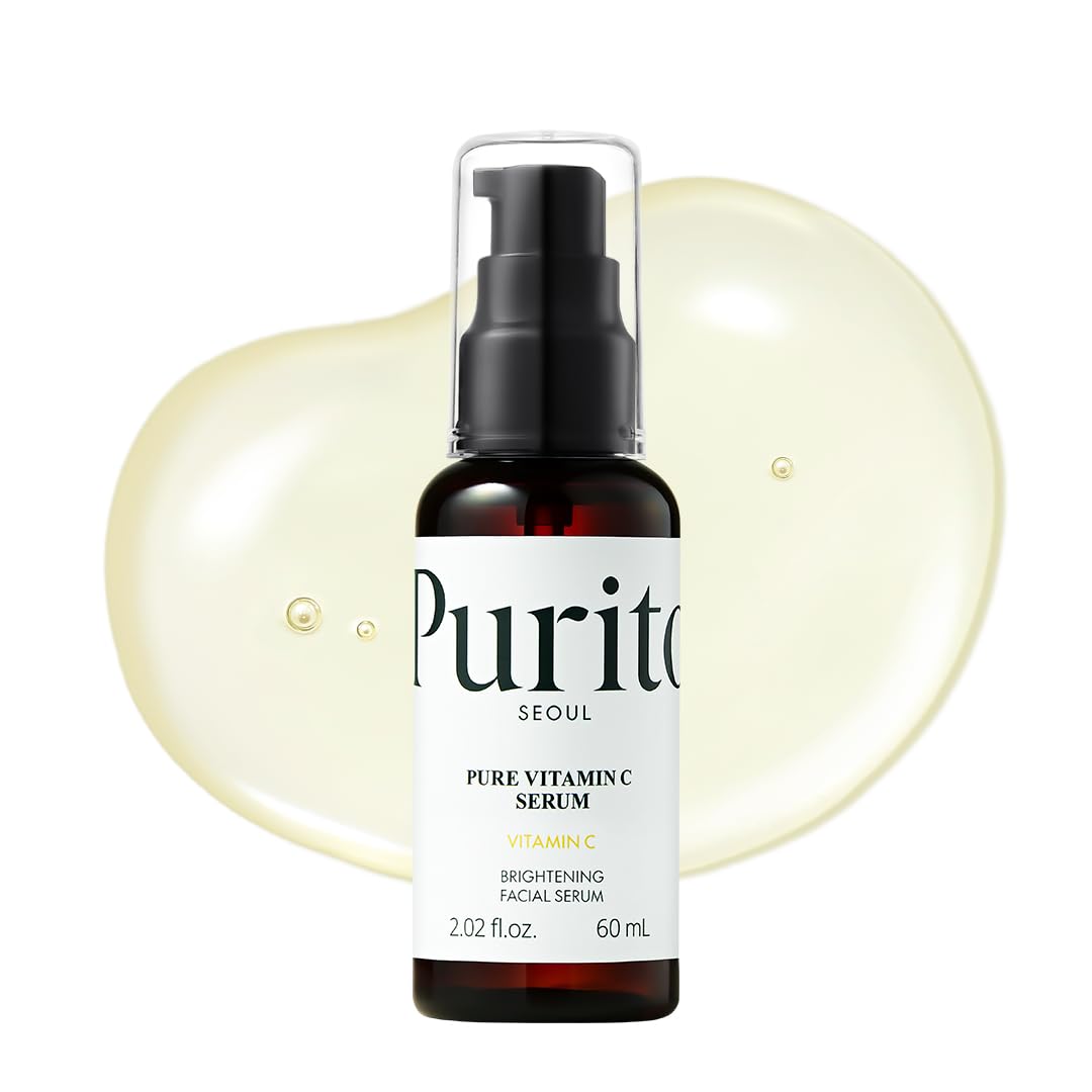 PURITO Pure Vitamin C Serum bottle showcasing a brightening skincare solution for radiant skin