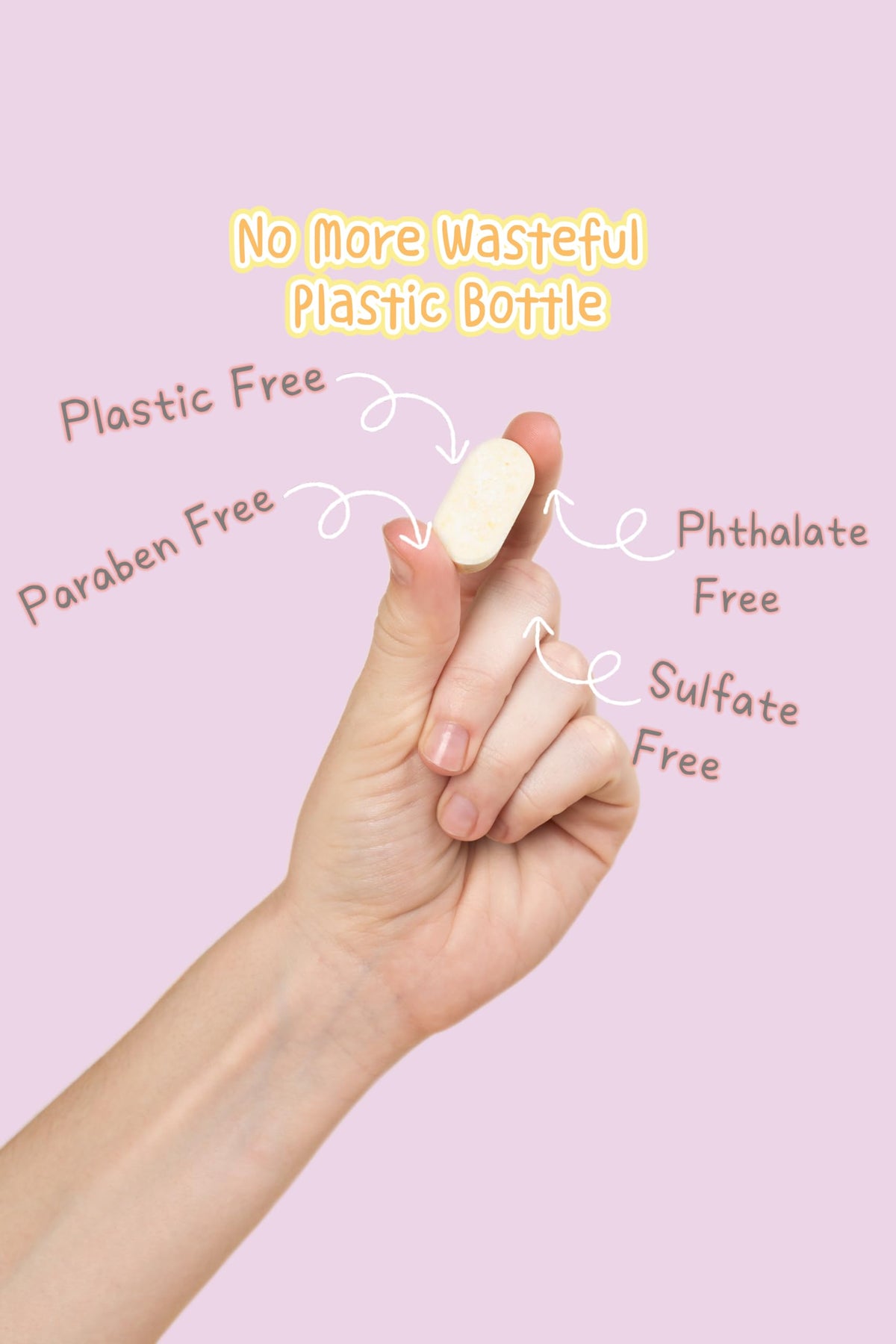 Purle 12-pack refill tablets for zero-waste hand care.