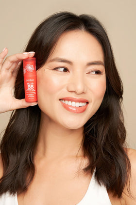 purlisse Blush Glow BB Lip & Cheek Tint swirl texture enables easy application