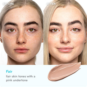 purlisse Youth Glow CC Cream SPF 50 with Silk Glow primer beside.