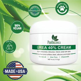PurOrganica foot cream resulting in softer feet after use