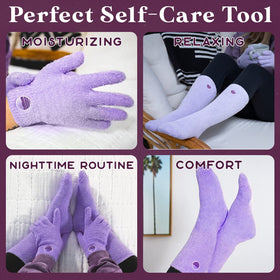 Purple Canyon at-home spa setup scene suggesting self-care moments.