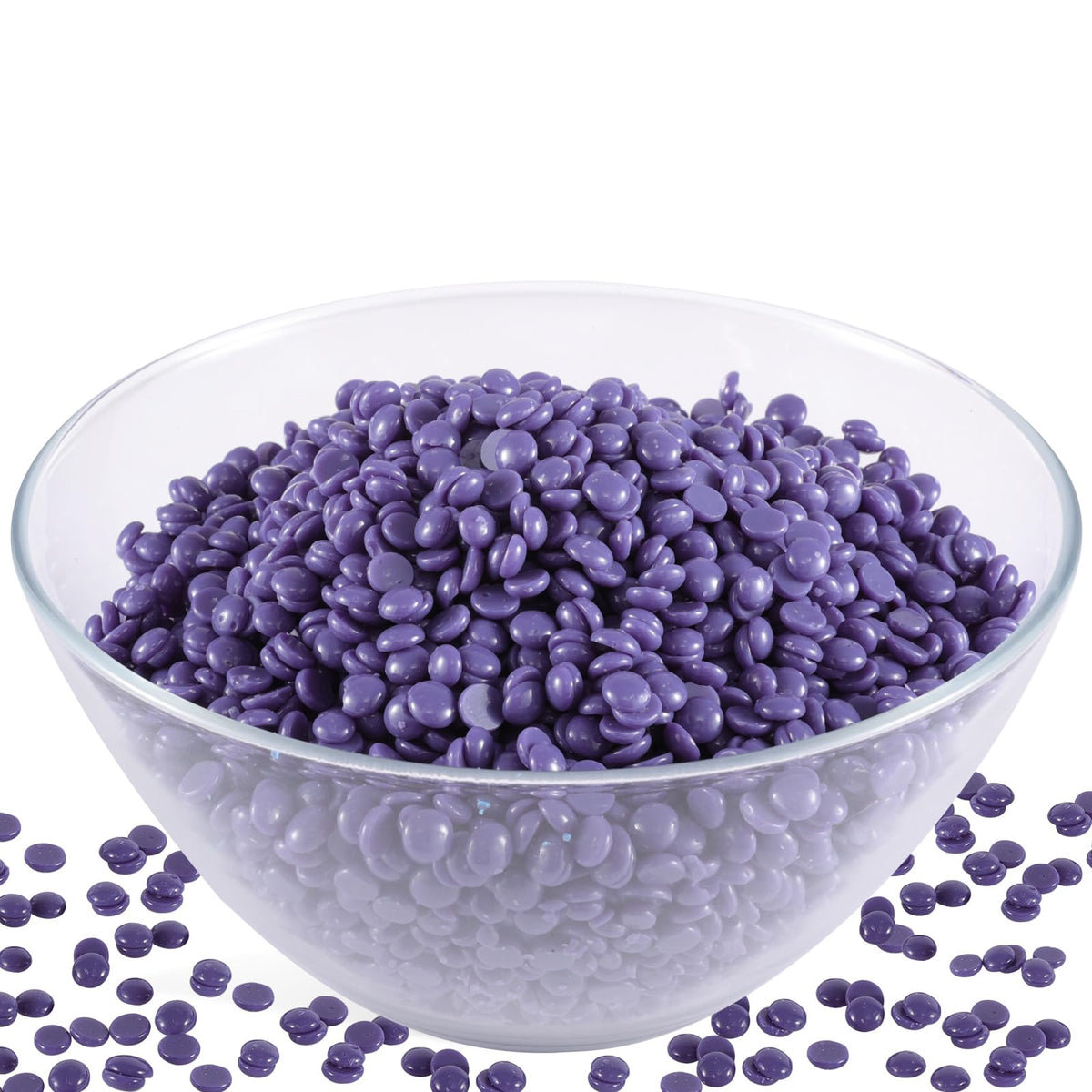 PURPLESKY 5lbs hard wax beads bulk packaging for at-home waxing sessions