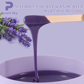 Bikini-area waxing with PURPLESKY for precise, skin-friendly results