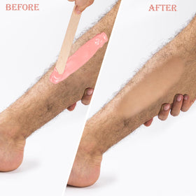 Purplesky beads grip coarse hair for efficient removal.