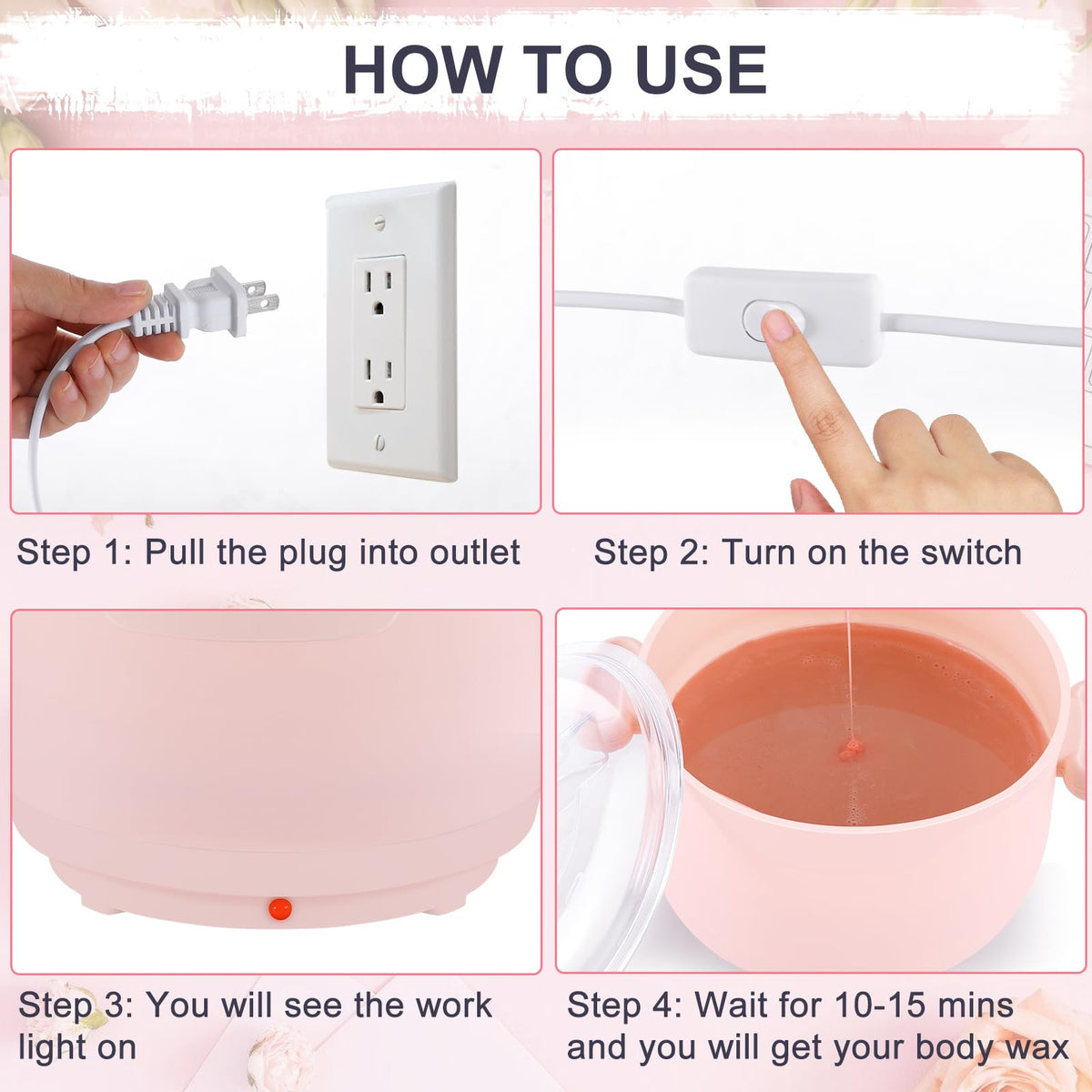 PURPLESKY compact design emphasizes portability for home spa routines.