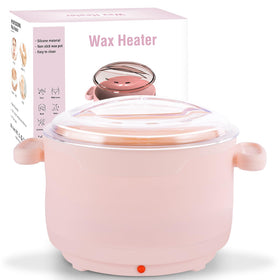 PURPLESKY mini wax warmer close-up showcasing portable design for on-the-go waxing.
