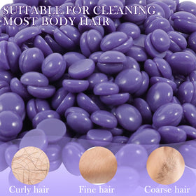 PURPLESKY skin-friendly wax for sensitive skin and coarse hair
