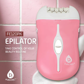 Pursonic FE120P compact pink design for at-home use