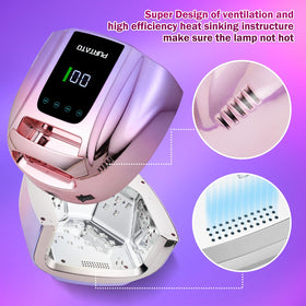 Purtato portable nail dryer ideal for home or studio use.