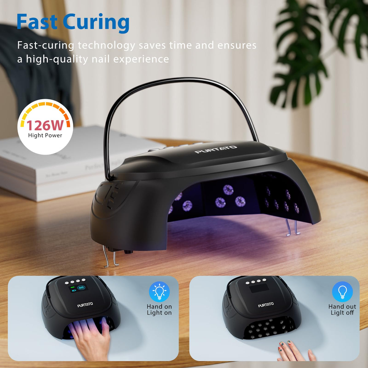 Purtato UV LED 45 beads provide fast curing across formulas