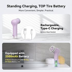PURTIF stand-up charging keeps your counter tidy and portable