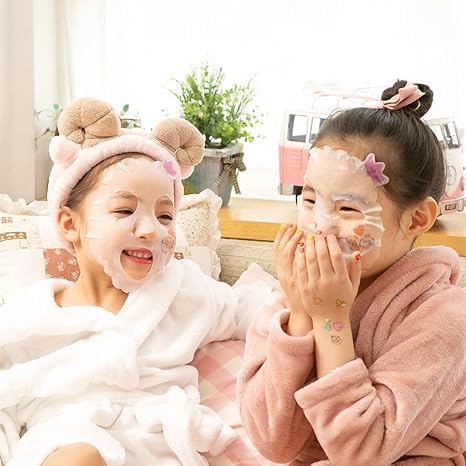 Puttisu 100 percent cotton mask sheet ensures breathable, comfortable wear.