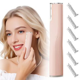 pvqKing Dermaplane Razor with LED light for precise at-home dermaplaning.