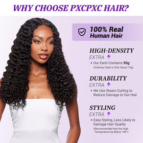 PXCPXC Burmese curly bundles 24in create fullness and movement for bold looks.