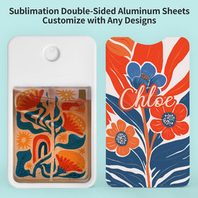 Eight double-sided sublimation sheets included with PYD Life kit.
