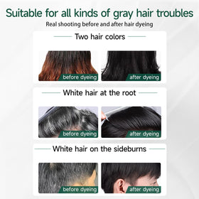 PYEONAN plant-extract blend highlights mild, plant-based formula for gentle color.