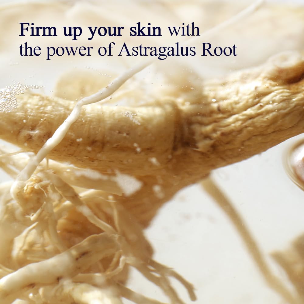 Pyunkang Yul astragalus root ingredient detail for nourishing care.