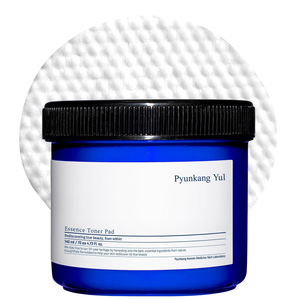 Pyunkang Yul essence toner pad packaging for convenient at-home hydration.