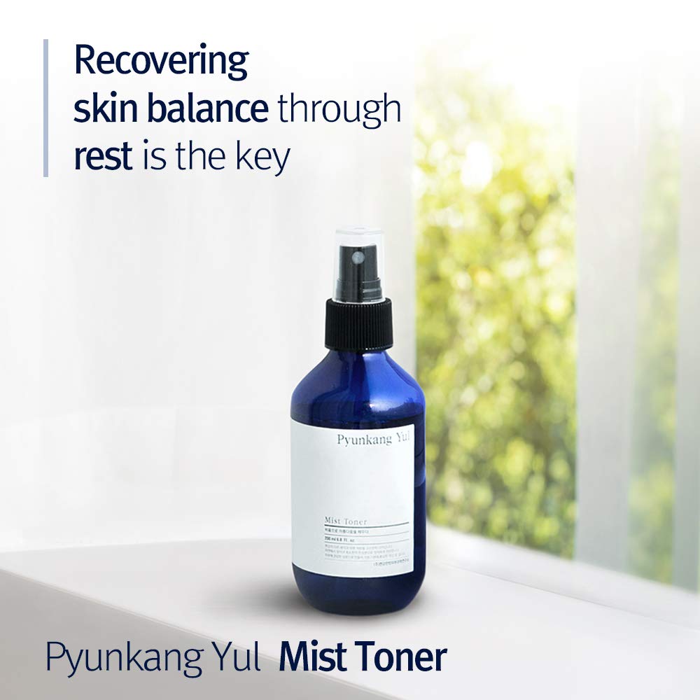 Pyunkang Yul Facial Mist Toner pump-top close-up for easy application