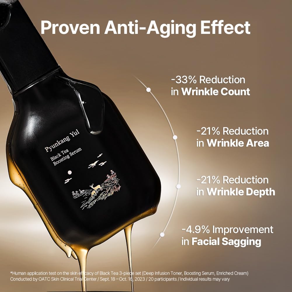 Serum dropper from Pyunkang Yul PKY Black Tea, easy precise application.