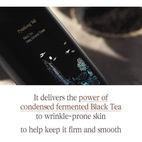 Pyunkang Yul PKY Black Tea Toner moisture-boosting hyaluronic acids illustration
