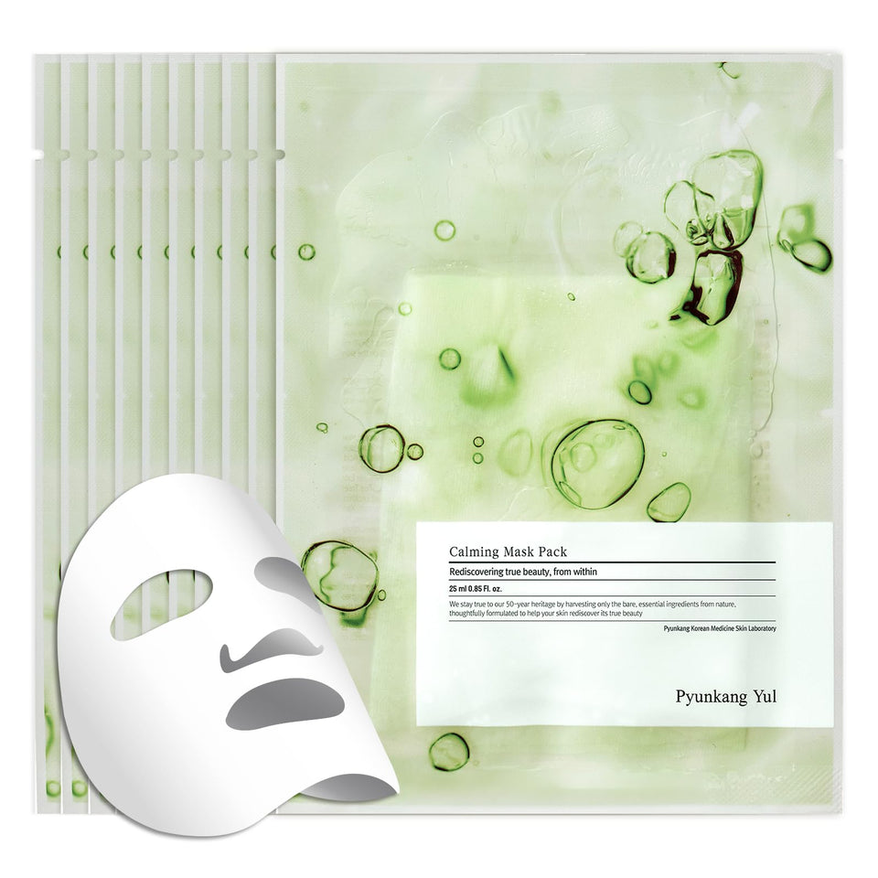 Pyunkang Yul PKY Ceramide Calming Mask Pack box offers soothing skincare benefits