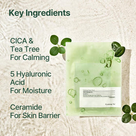 Panthenol and squalane nourish skin in Pyunkang Yul PKY mask