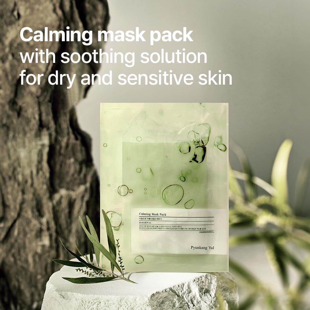 Bamboo fiber mask sheet from Pyunkang Yul enhances moisture retention