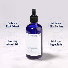 Pyunkang Yul PKY Moisture Ampoule texture close-up, highlighting a lightweight, quick-absorbing serum.