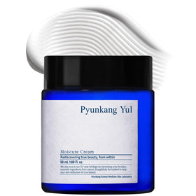 Swatch of PKY Moisture Cream texture, smooth and non-sticky