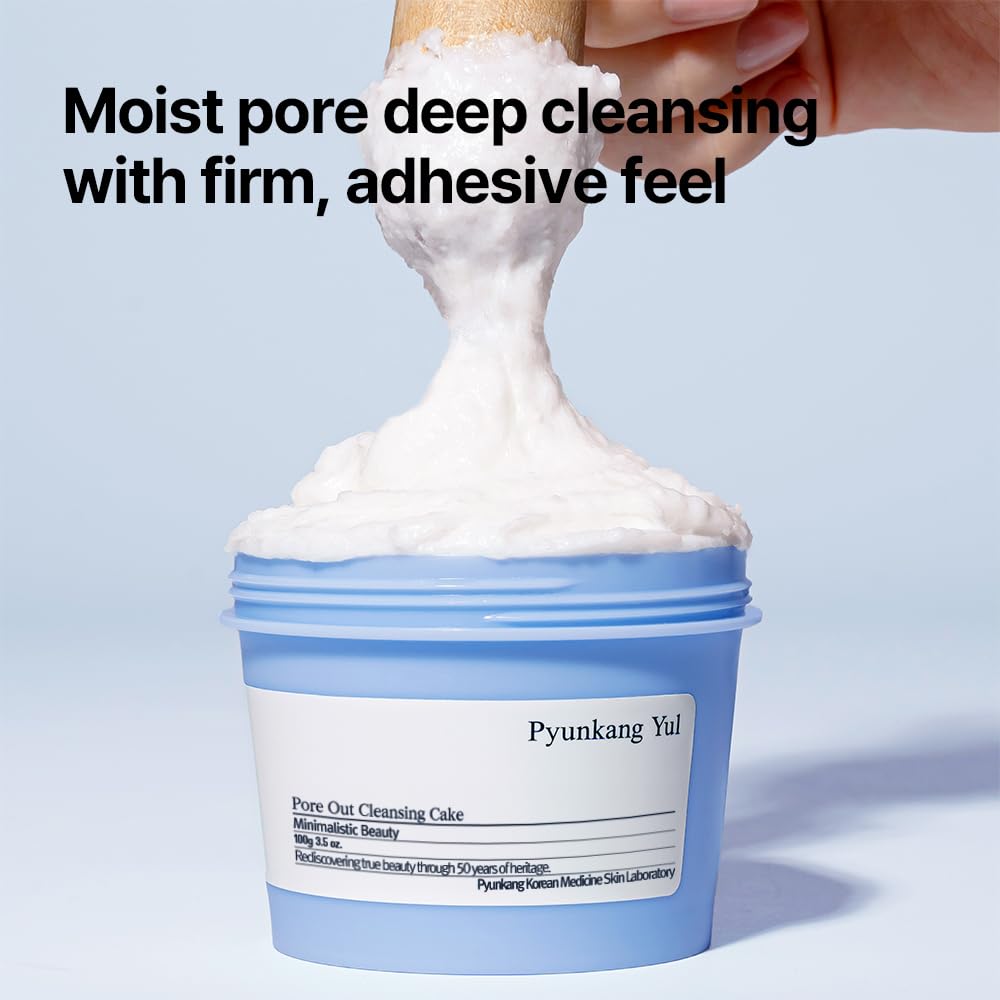Clay texture of Pyunkang Yul PKY Pore Out Cleanser for deep pore cleansing