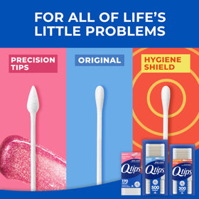 Q-tips Precision Tips 170-count pack for detailed makeup corrections