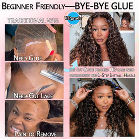 Qangelabeauty 210% density Brazilian hair delivers volume and bounce.