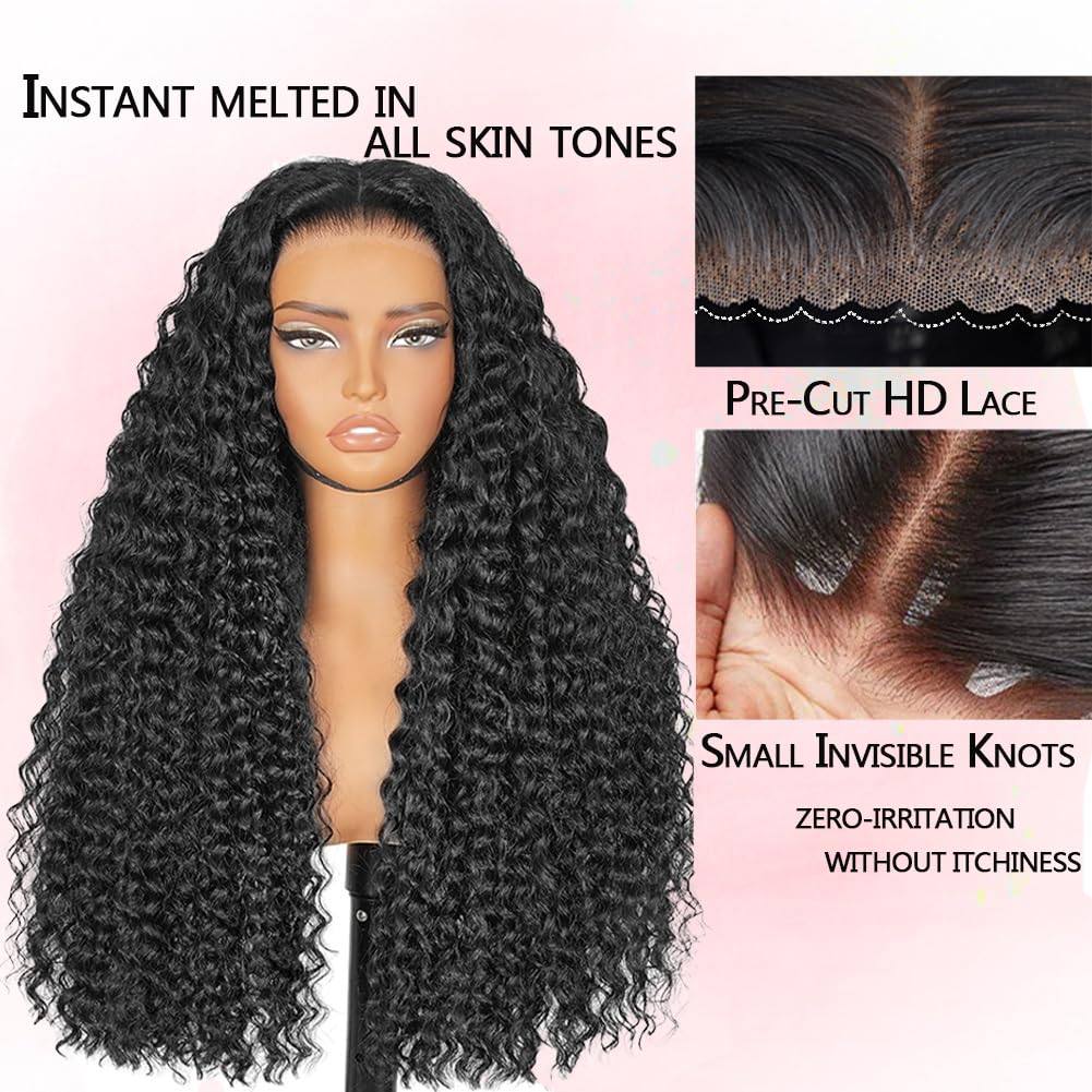 Qangelabeauty quick install glueless wig for beginner-friendly wear