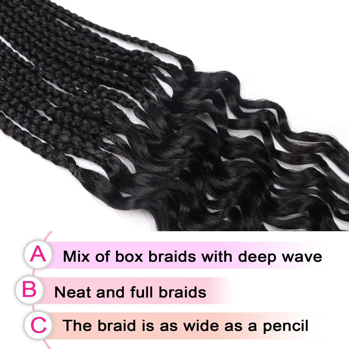QANSFA beginner-friendly crochet hair install saves time and effort.