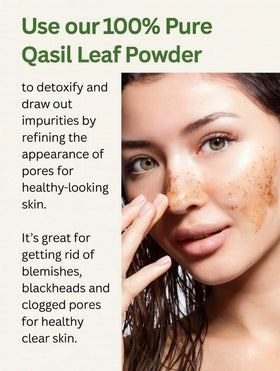 Qasil Organics blemish and pore care to target imperfections