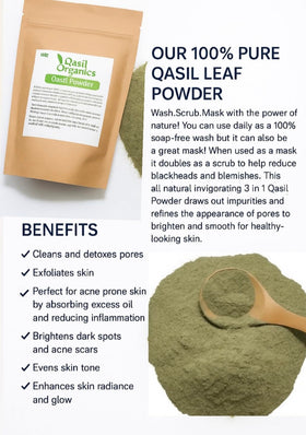 Qasil Organics DIY face mask mixing for a customizable skincare ritual